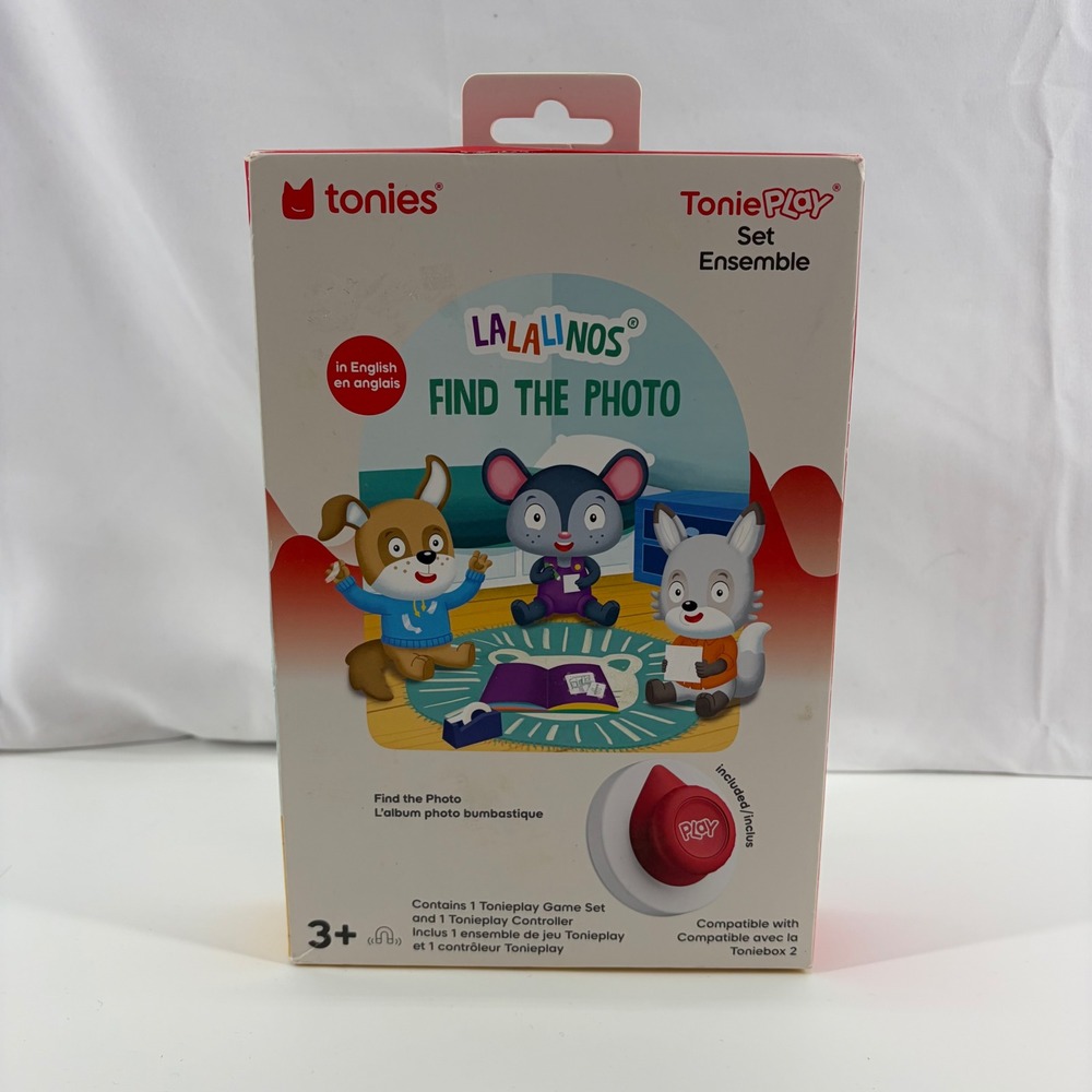 Tonies ToniePlay Lalalinos Find the Photo Game Set Controller for Toniebox 2